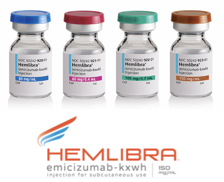 Купить Гемлибра, продам Эмицизумаб, цена Hemlibra, купить Emicizumab