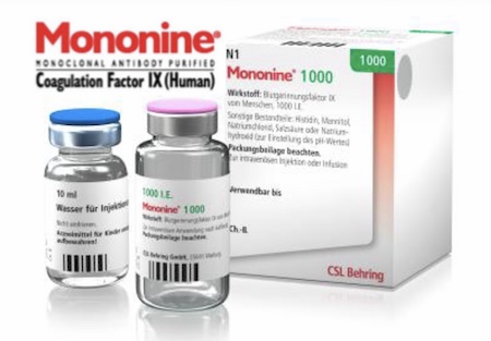 Купить Мононин, цена Mononine, фактор коагуляции IX