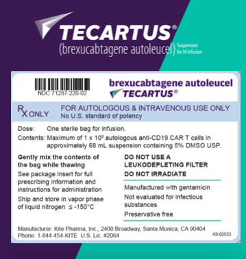 Где купить Текартус Брексукабтоген Аутолейсел, цена Tecartus (brexucabtagene autoleucel): инструкция, отзывы и как получить иммунотерапию в Израиле